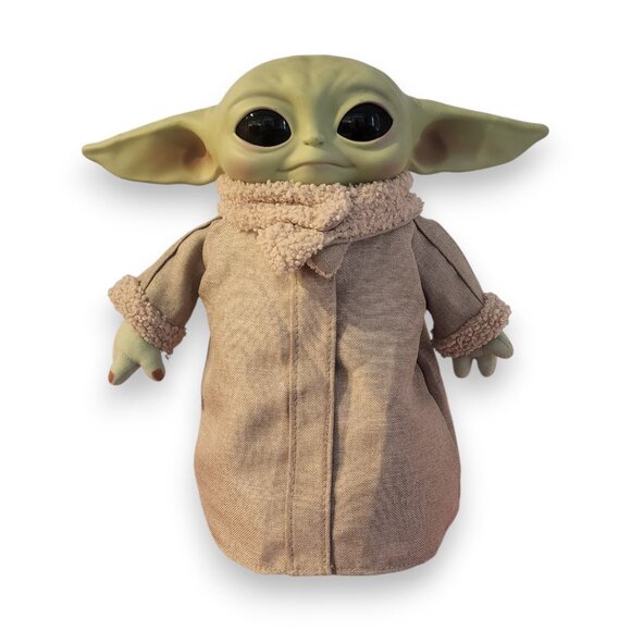 Mattel Star Wars The Mandalorian Grogu RC 12-inch Plush Toy, Remote Controlled - Picture 2 of 4